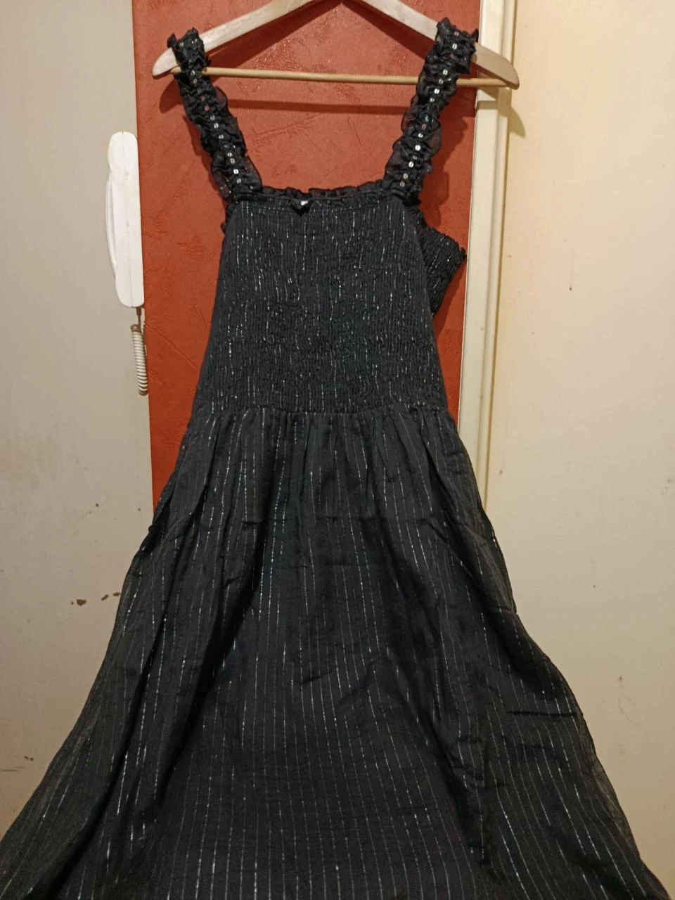 Vestido longo brilhante Nj couture tamanho G – photo 5